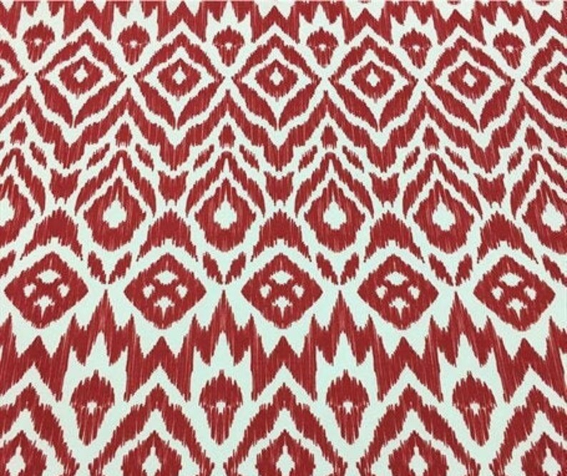Red IKAT Design Fabric,Ikat fabrics,by the meters fabric,digital printed fabric