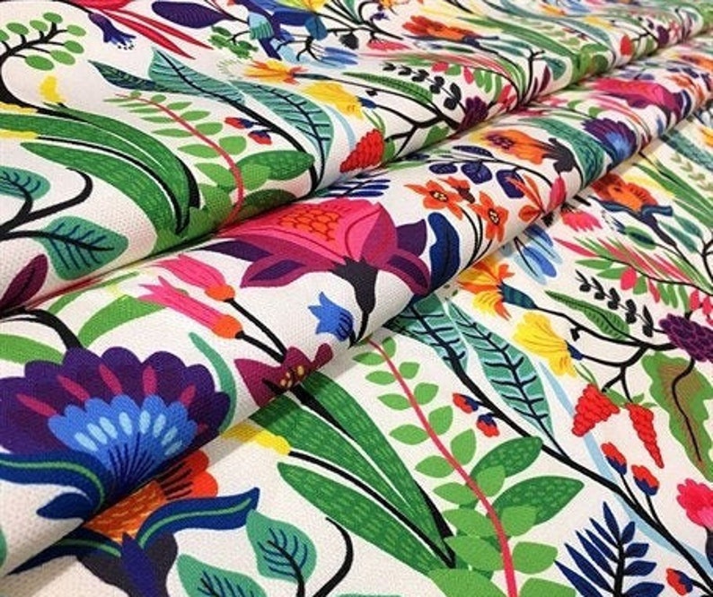 Floral Print Fabric,Flowers Print Fabrics,by the meters fabric,digital printed fabric