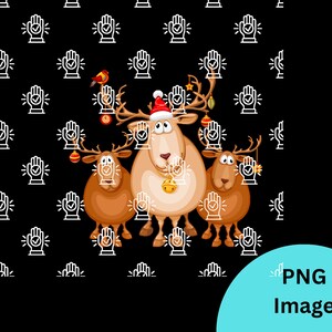 Vacanze di Natale di renna, inverno, PNG, download digitale SVG