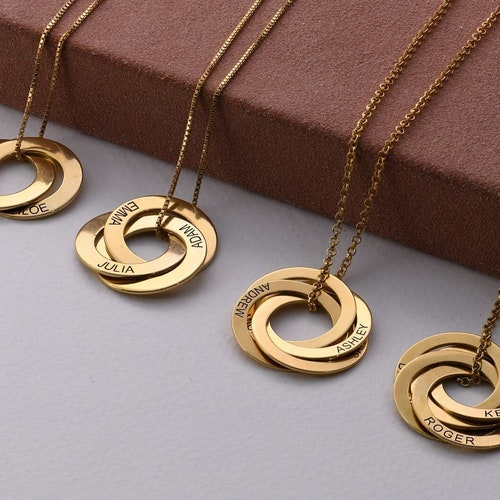 Russian Ring Pendant Family 