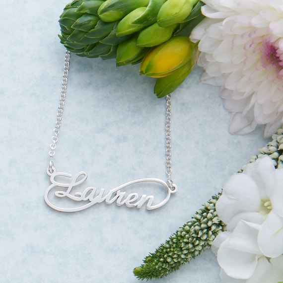 Collana Personalizzata Con 2 Nomi E Simbolo Infinito In Acciaio Inox 316L - Regalo Per Donna