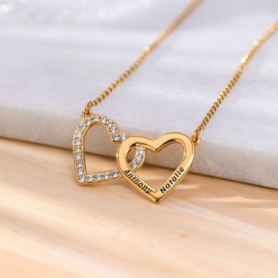 Pendant Necklace Gold Silver 925 