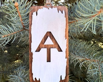 Appalachian trail ornament Appalachian keepsake, hiking ornament bucket list trail ornament