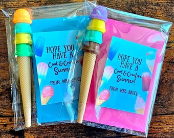 End of School Student Gift, End of the Year Gift, Classroom Favors, Summer Vacation, End of School Favor, End of School Gift for Students