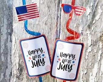 Fourth of July Favors, 4th of July Party, Kids Party Favors, Patriotic Party, Red White and Blue, Independence Day