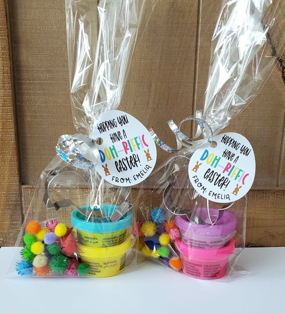 Easter Play Doh Kit Kids Easter Party Favors Easter - Etsy