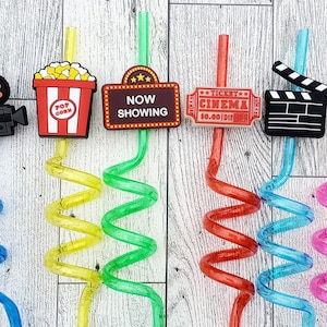 Movie Night Party Favors, Movie Night Birthday Party, Movie Birthday Party, Kids Movie Night, Family Movie Night, Movie Premier Party image 2