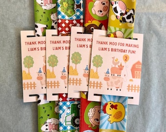 Farm Party Favors, Farm Party, Farm Theme Party Favors, Animal Party, Farm Animal Favors, Farm Party Theme, Slap Bracelet Favors