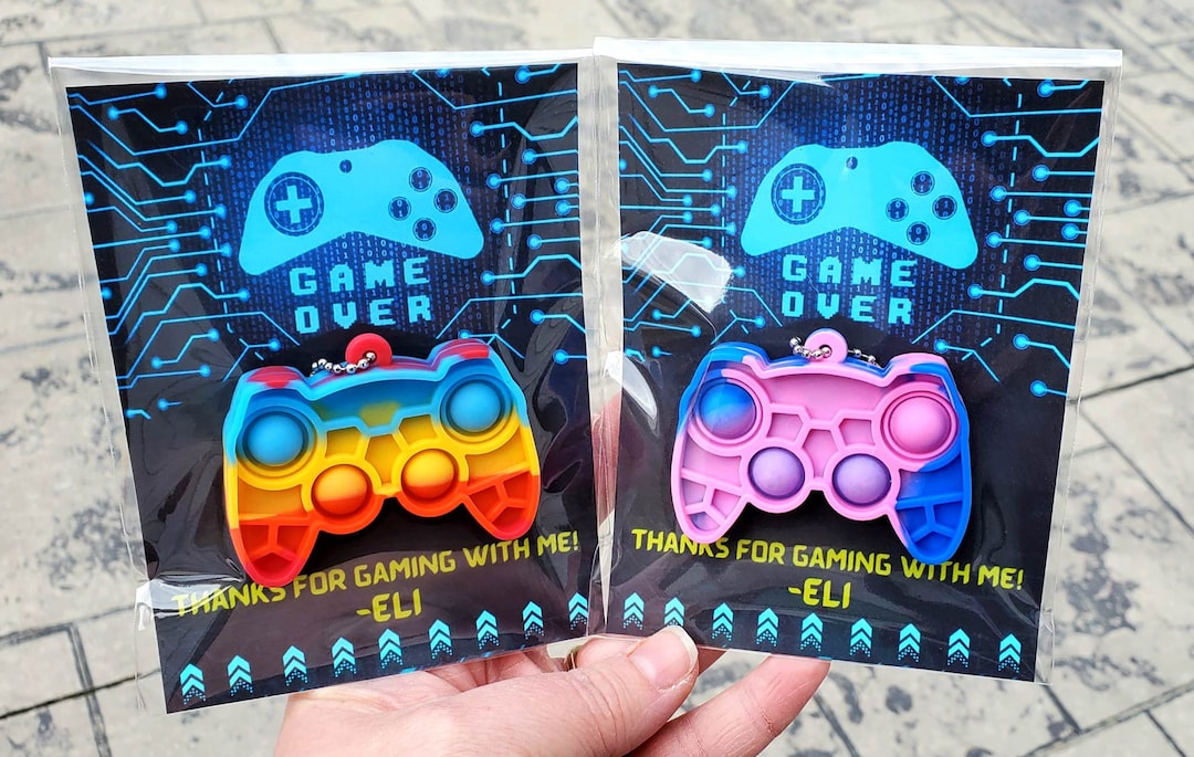Video Game Party Favors, Gaming Party Favors, Gamer Birthday, Gamer