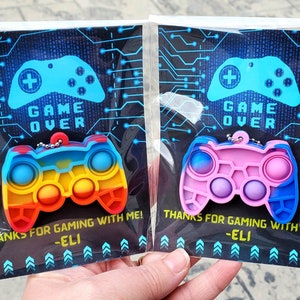 Video Game Party Favors, Gaming Party Favors, Gamer Birthday, Gamer Gift Ideas, Game Controller Favors, Video Game Party, Gamer Party Favors