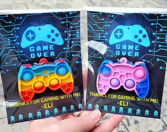 Video Game Party Favors, Gaming Party Favors, Gamer Birthday, Gamer Gift Ideas, Game Controller Favors, Video Game Party, Gamer Party Favors