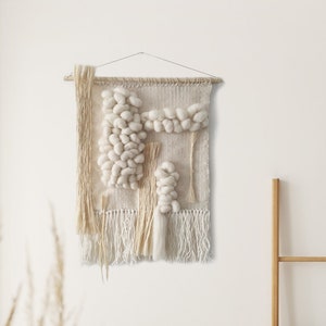 Woven wall hanging | Minimal tapestry | Woven wall art | Woven wall tapestry
