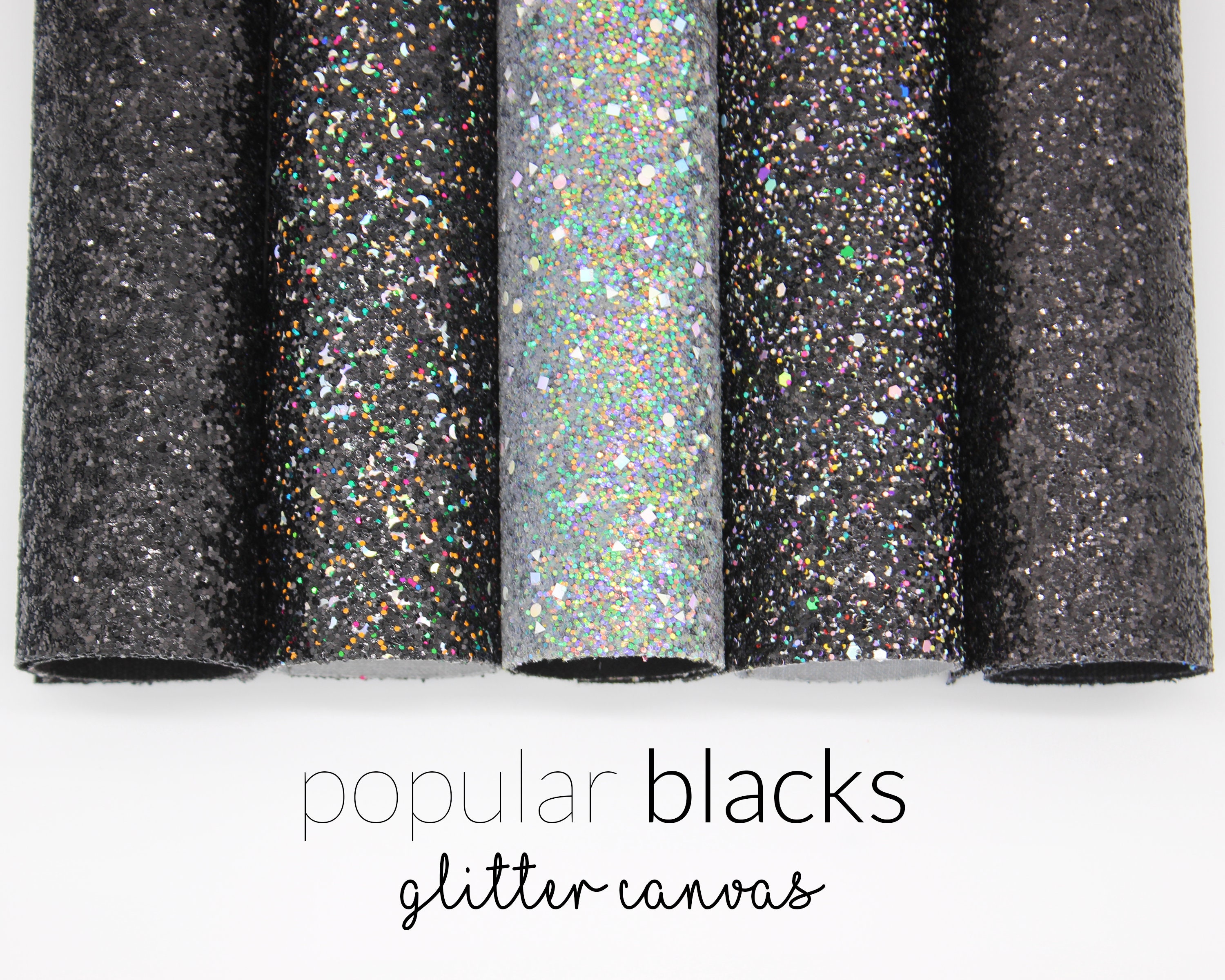 Black Craft Glitter for sale