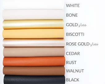 10 Sheets x TEXTURED Faux Leather Fabric | Craft Material | 10 A4 Sheets of Textured Faux Leather