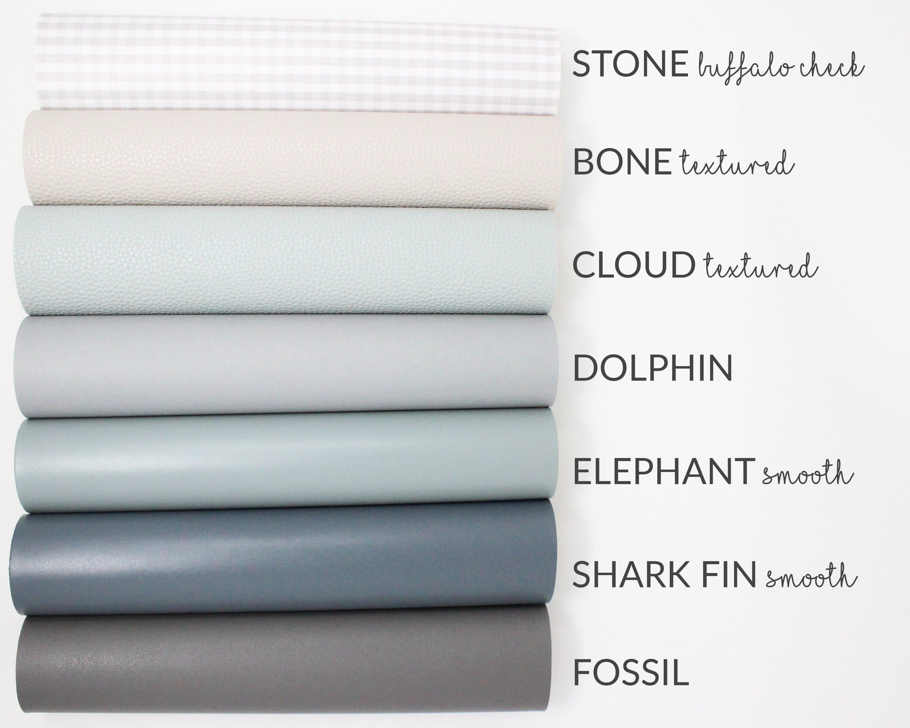 GREY Faux Leather Fabric | Faux Gray Leather Sheet | Faux Leather A4 …