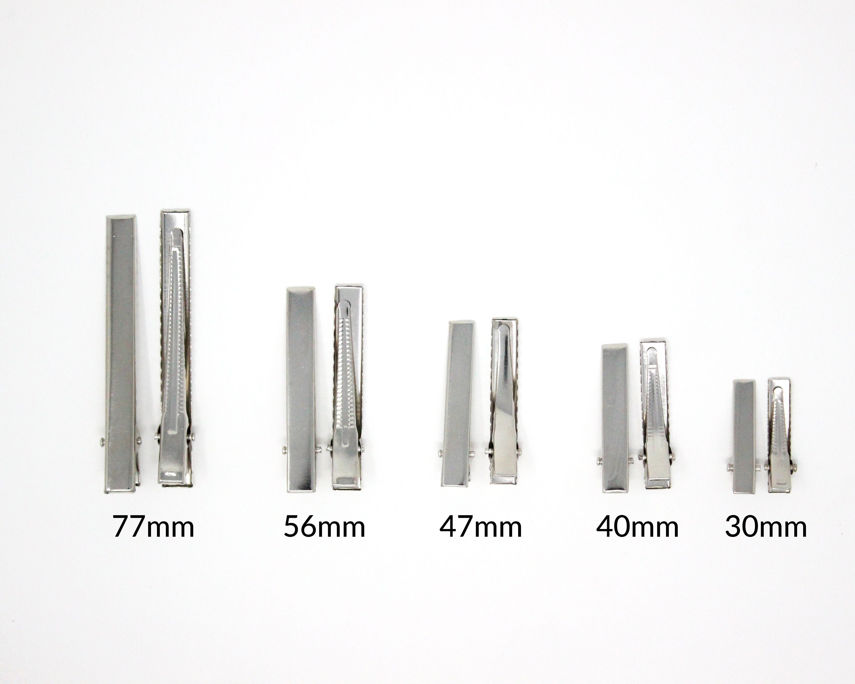 Alligator Clips 5 Sizes Bulk Alligator Clips Wholesale Etsy