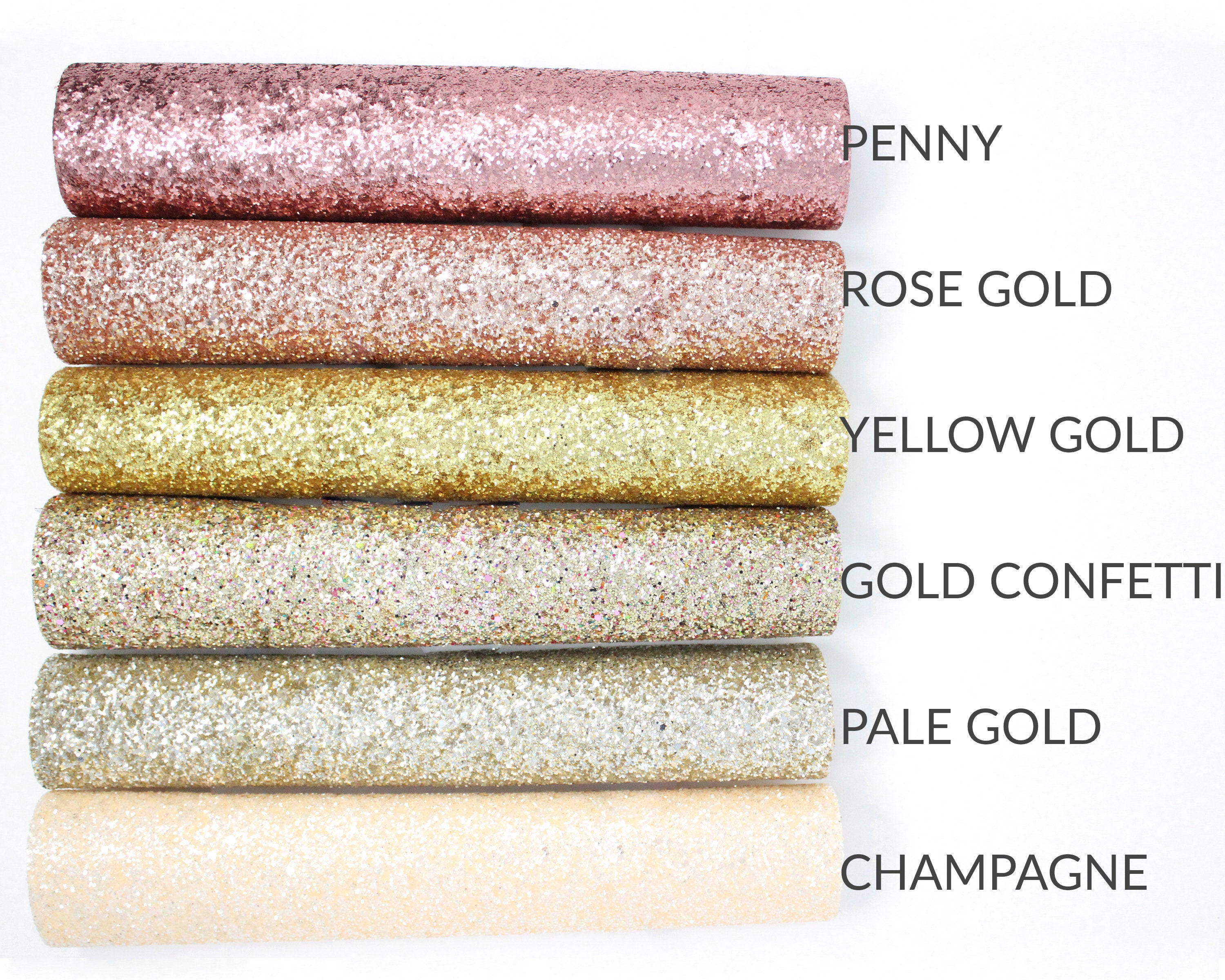 GOLD Chunky Glitter Fabric | Chunky Glitter Canvas | Glitter Material…