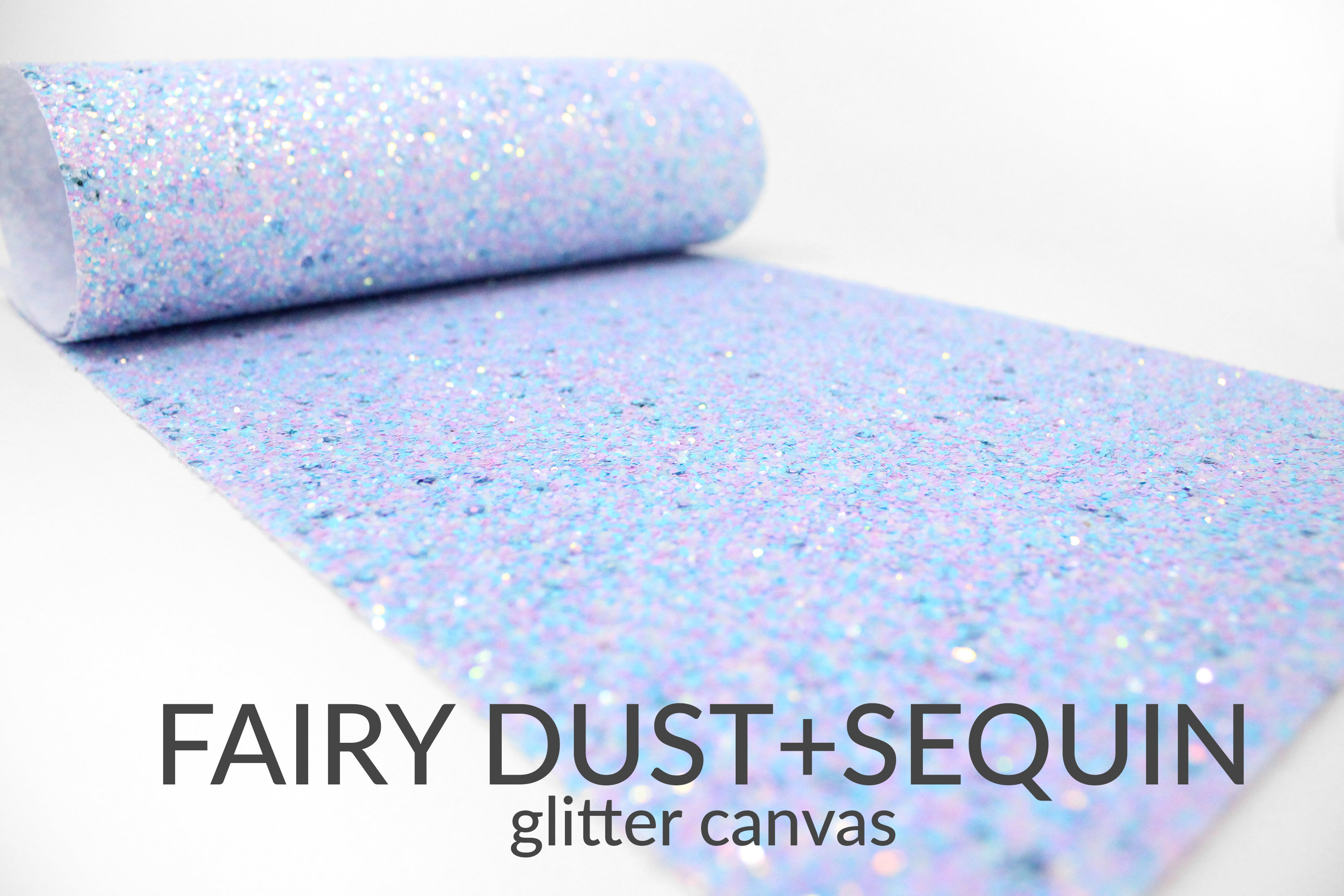 FAIRY DUST SEQUIN Chunky Glitter Fabric | A4 Chunky Glitter Canvas | …