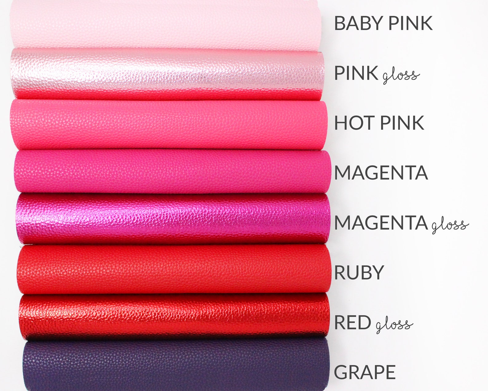 WHITE Faux Leather Fabric TEXTURED White Faux Leather Sheet Etsy