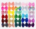Sequin Bows | 5" Sequin Bows | 5 inch Sequin Bows | Bulk Sequin Bows | Wholesale Sequin Bows | 5" Glitter Bows | Choose Color + Quantity