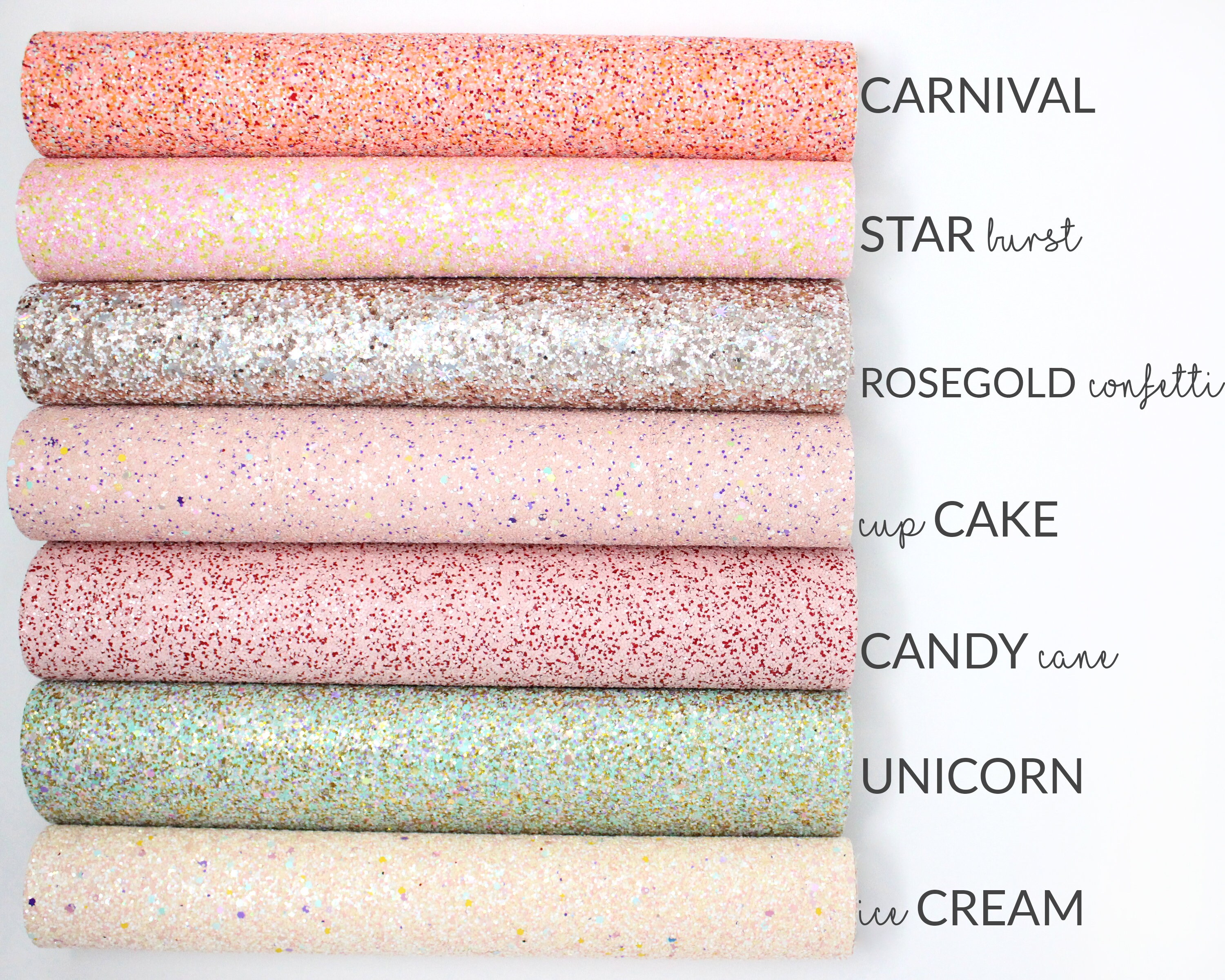 CONFETTI Chunky Glitter Fabric | Chunky Glitter Canvas | Glitter Mate…