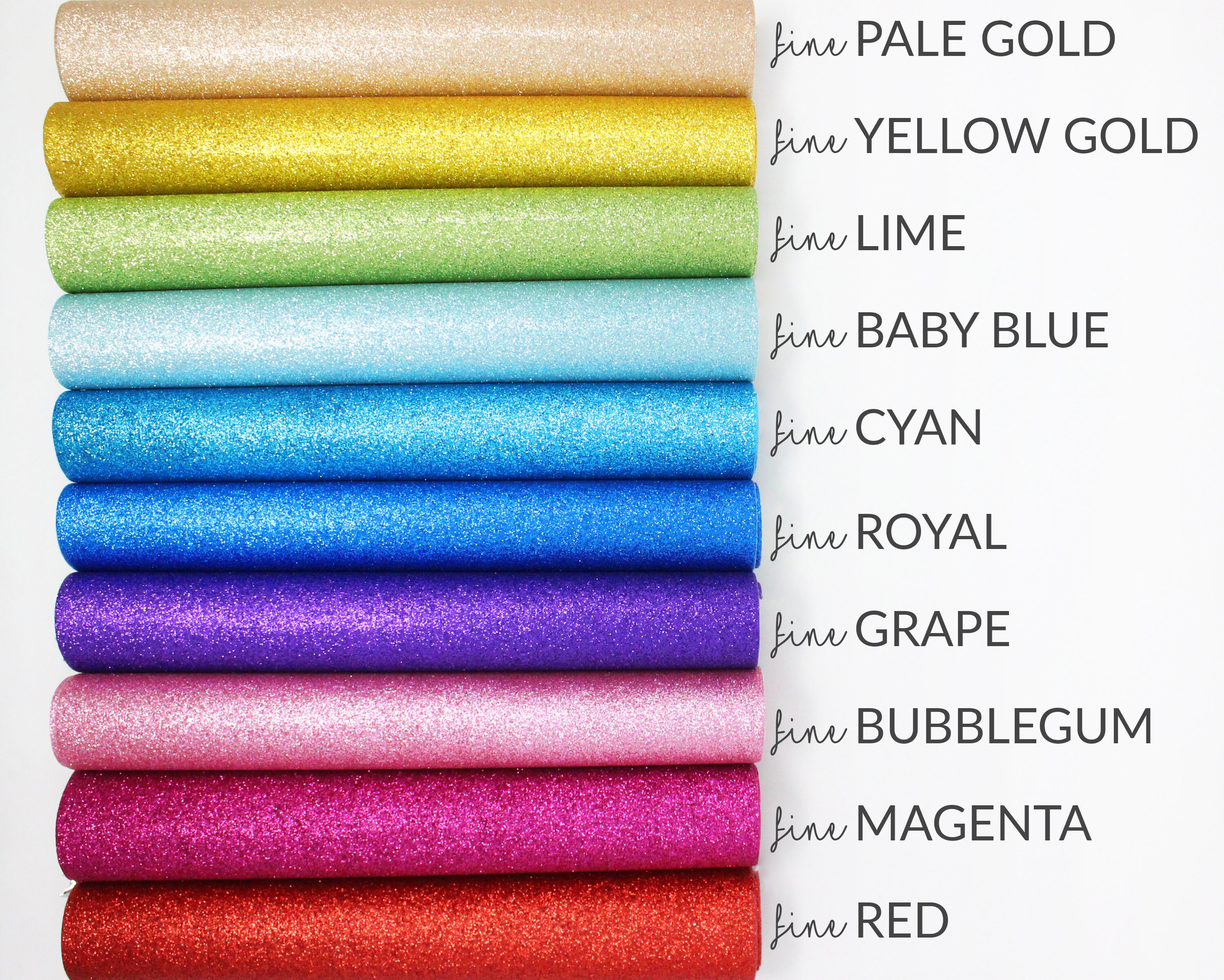 FINE Glitter Fabric Sheets | Fine Glitter Canvas | Fine Glitter Faux …