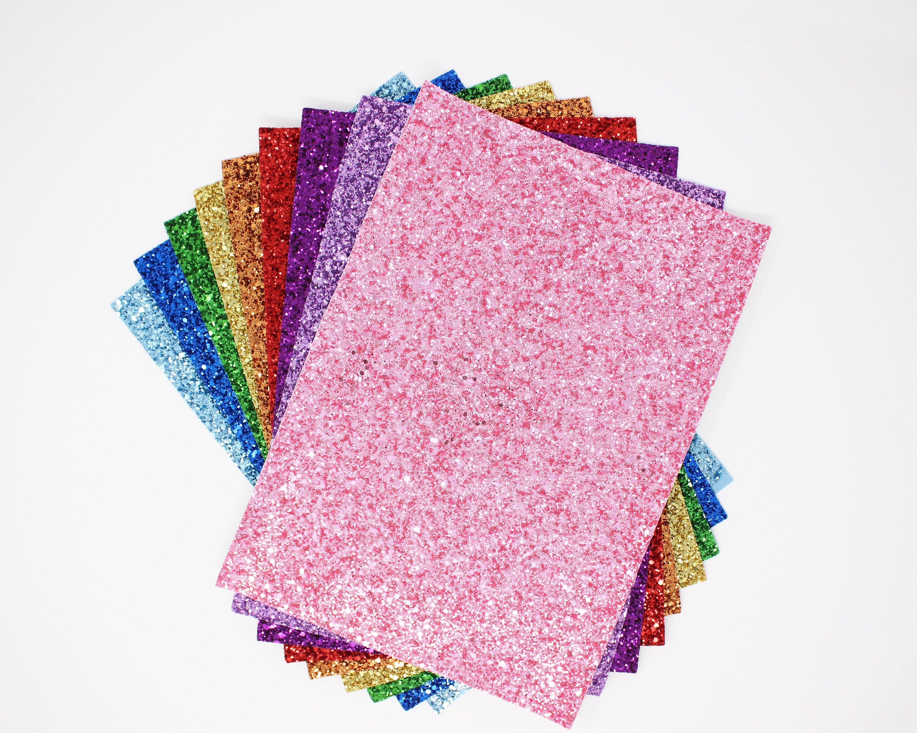 Glitter Canvas 99+ Colors A5 or A4 Sheets | Chunky Glitter Fabric | C…