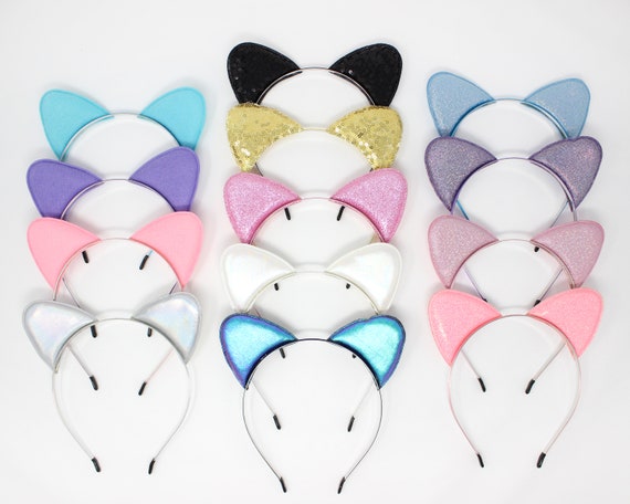 Cat Ears Headband Cat Ear Headband Kitten Ears for Birthday Party