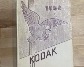 1956 Eau Claire High School Yearbook Kodak Volume 37 Eau Claire Wisconsin WI