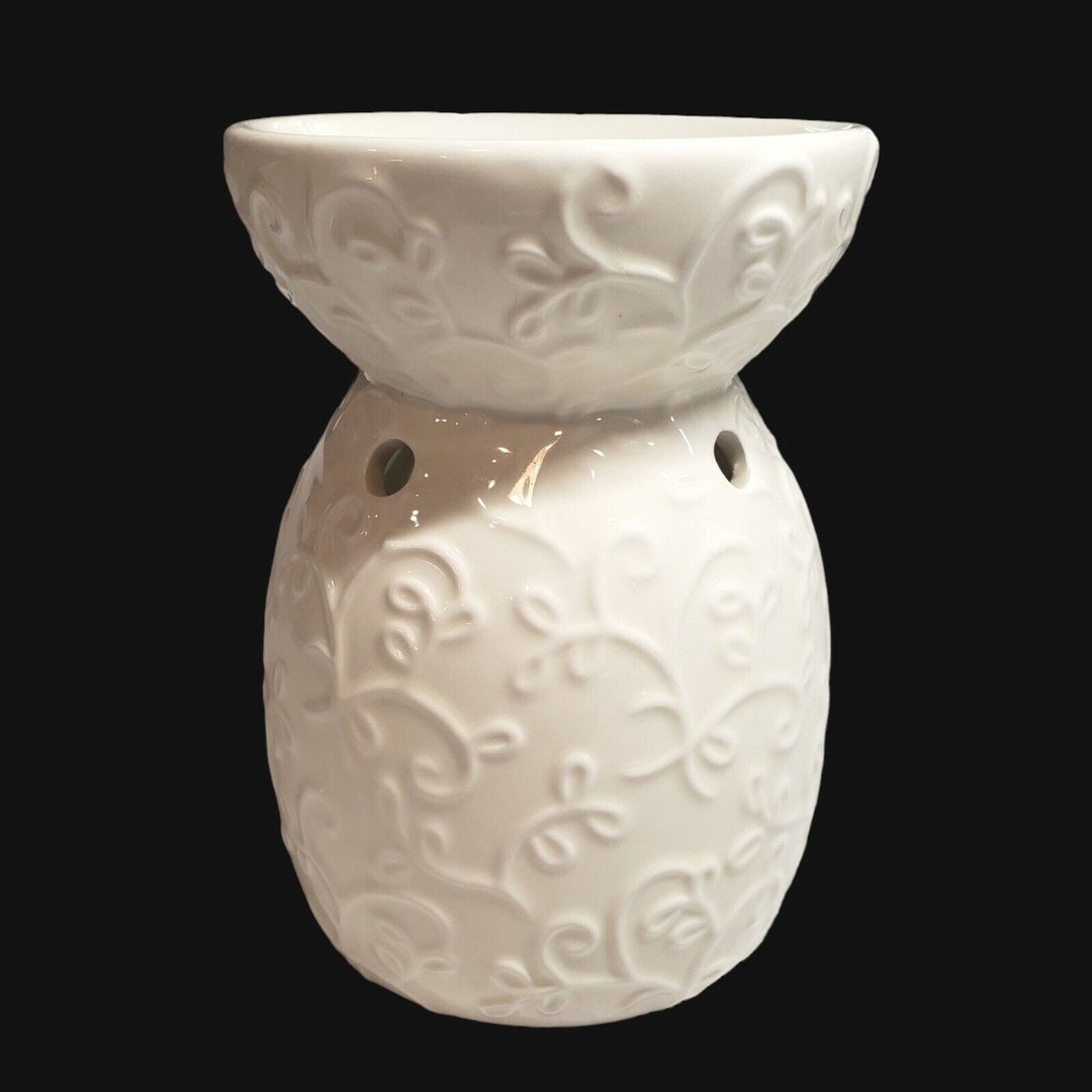 Hallmark Ivory 6 Tea Light Candle Wax Melt Tart Warmer Etsy