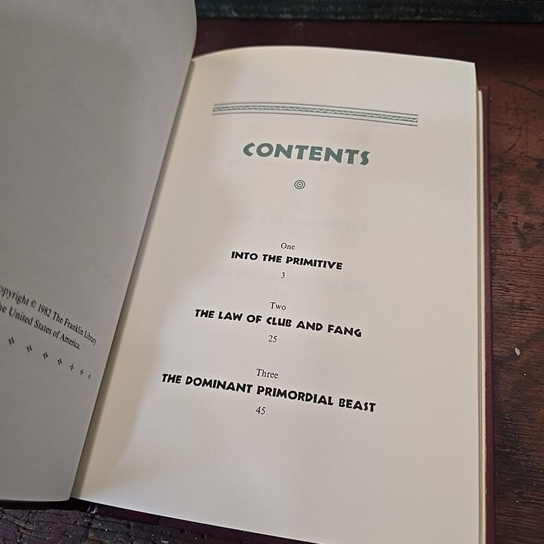 The Call of the Wild Franklin Library (1982) Limited Edition Hardcover Book image 9