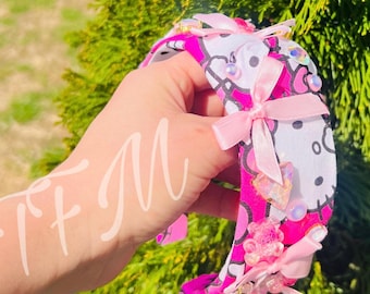 Handmade Pink Headband | Pearls Cute Accessory