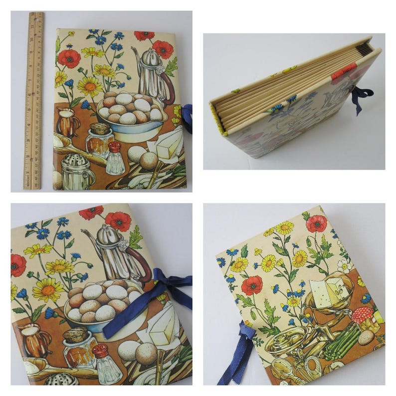 Expandable Recipe File Holder Accordion Recipe File Vintage Etsy