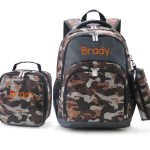 Camo lunch box backpack shop