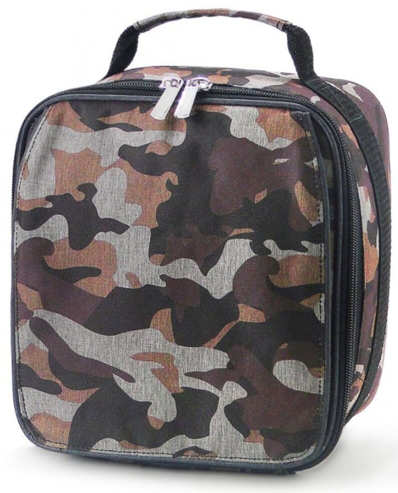 Personalized Camouflage Backpack and Lunch Box Kid's Etsy