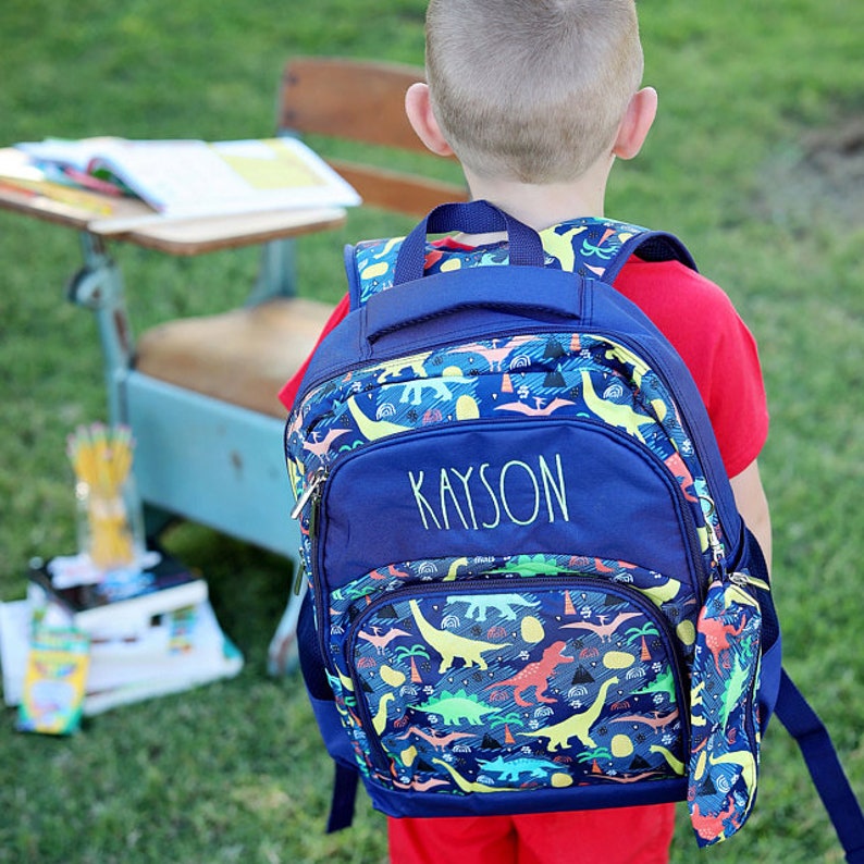 Personalized Backpack and Lunch Box Kid's Backpacks Etsy