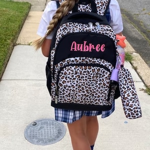 Personalized Backpack and Lunch Box Set for Kids | Custom Name School ...