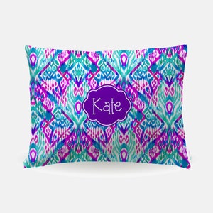 Monogram Pillowcase - Preppy Pillowcase - Girls&#39; Pillowcase Personalized