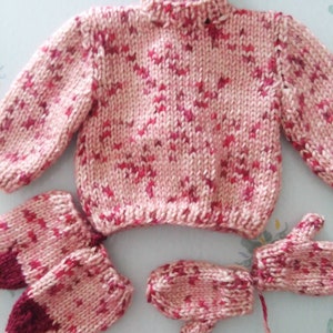 Best Value!!!! Six piece sweater set in speckled yarn