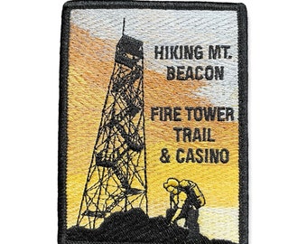 MT. Beacon Fire tower Patch  Beacon, NY Hudson Highlands - New York Hiking