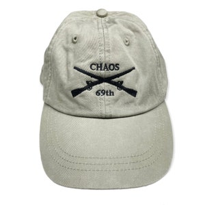 Chaos C Co Fighting 69th Infantry Rifles / DUI Logo Baseball Cap, One Size Adjustable