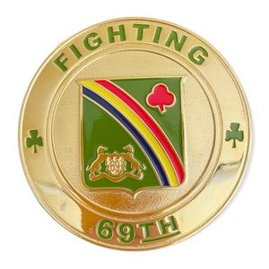 Fighting 69th Medallion Pin