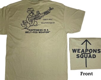 Weapons Squad T-Shirt, M240 Maschinengewehr OCP / Multicam