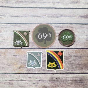New Soldier Bundle - 69th Infantry - Plate Carrier Patches + Stickers