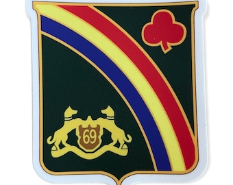 69th Sticker DUI - The Fighting 69th - Irish Brigade - Civil War