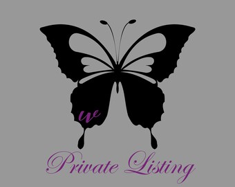 PRIVATE ORDER: Size Upgrade