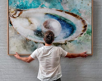 Matthew 13:45 Scripture Canvas Art | Christian Home Decor | Kingdom of Heaven Art