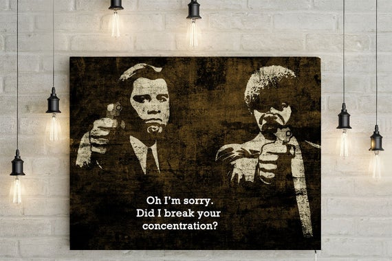 Pulp Fiction Film Zitat Zitat Inspirierende Zitat Druckbare Etsy