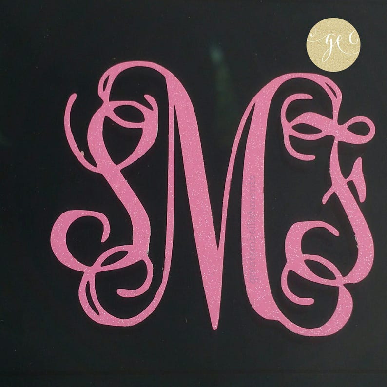 Custom Monogram Boot Decal: Personalized Vinyl Decals immagine 10