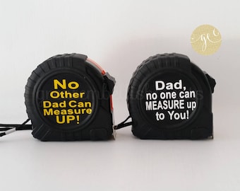 Personalized Tape Measure, Gift for Dad, 25 Foot
